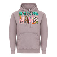 One Hoppy Mama Mother's Day Vintage Hoodie | Teevron