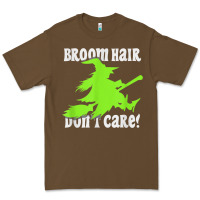 Cacao witches saying broom hair dont care halloween camper joke Premium Tee - longCreatives