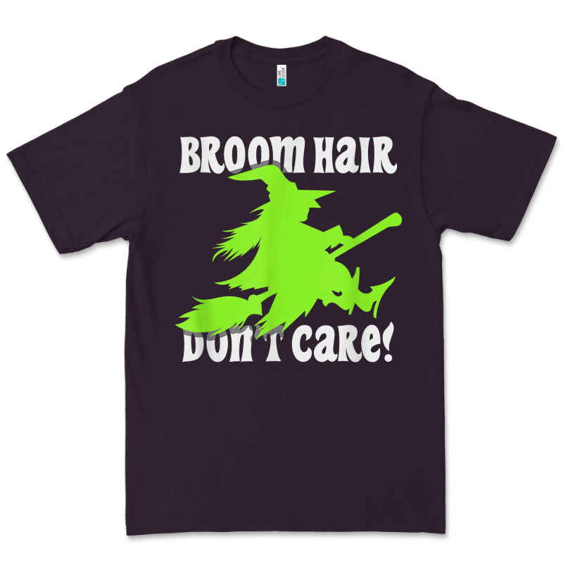 Witches Saying Broom Hair Dont Care Halloween Camper Joke Premium Tee by longCreatives | Teevron