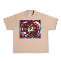 Burro patriotic tie dye Urban Heavy Tee - CowGirlArtShop