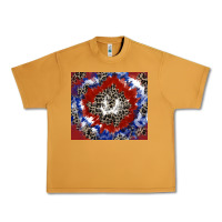 Peanut Butter patriotic tie dye Urban Heavy Tee - CowGirlArtShop