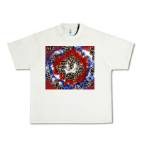 Pistachio patriotic tie dye Urban Heavy Tee - CowGirlArtShop