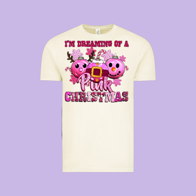 Iam Dreaming Of A Christmas Vintage Tee Designed By Cowgirlartshop
