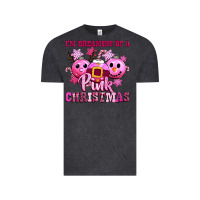 Vintage Black iam dreaming of a christmas Vintage Tee - CowGirlArtShop