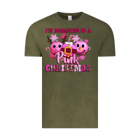 Vintage Olive iam dreaming of a christmas Vintage Tee - CowGirlArtShop