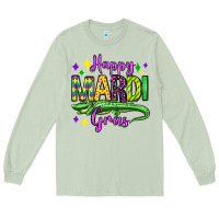Matcha happy mardi gras alligator olivia Long Sleeve Tee - OliviaCreatesArt
