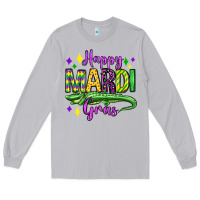 Moon Dust happy mardi gras alligator olivia Long Sleeve Tee - OliviaCreatesArt