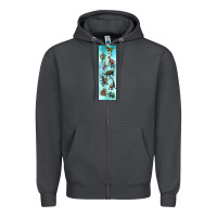 Smoke dinosaurs pen wrap Zipper Hoodie - Artiststas