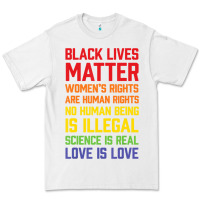 White Black Lives Matter List Premium Tee - longCreatives