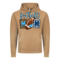 Vintage Camel Football mom blue team color  mother's day Vintage Hoodie - HowdyJamesFarm