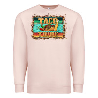 Pale Pink taco tribe western background Premium Sweatshirt - BarkalooDesign