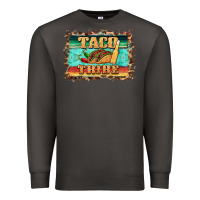 Smoke taco tribe western background Premium Sweatshirt - BarkalooDesign