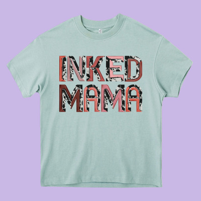 Inked Mama Heavy Core Tee Designed By Jahusdesignshop