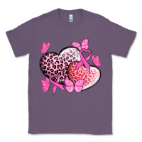 Lavender Cancer hearts Cancer Awaneress Classic Tee - HowdyJamesFarm