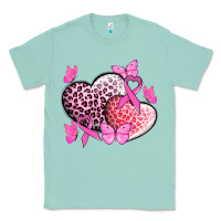 Seafoam Cancer hearts Cancer Awaneress Classic Tee - HowdyJamesFarm