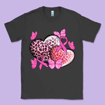 Cancer Hearts Cancer Awaneress Classic Tee Designed By Howdyjamesfarm