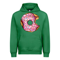 Emerald pink strawberry donut Urban Hoodie - AdoDesignShop