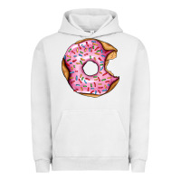 Pigment Lunar Rock pink strawberry donut Urban Hoodie - AdoDesignShop