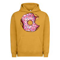 Pigment Peanut Butter pink strawberry donut Urban Hoodie - AdoDesignShop