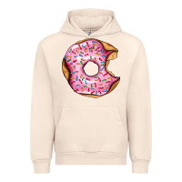 Sandshell pink strawberry donut Urban Hoodie - AdoDesignShop