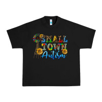 Black small town autism Urban Heavy Tee - CowGirlArtShop