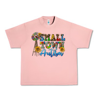 Salmon small town autism Urban Heavy Tee - CowGirlArtShop