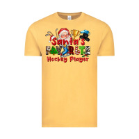 Vintage Mustard santas favorite hockey player Vintage Tee - CowGirlArtShop