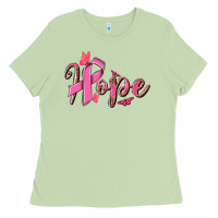 Matcha hope breast cancer Ladies Tee - NancyCooperArtShop