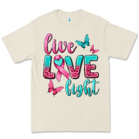 Live Love Fight Breast Cancer Premium Tee | Teevron