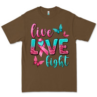 Cacao live love fight breast cancer Premium Tee - texasbilliewilder