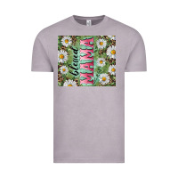 Vintage Zinc Blessed mama with daisy and leopard Vintage Tee - RanaPortraitStore