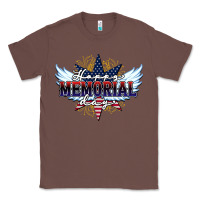 Chestnut happy memorial day Classic Tee - HowdyJamesFarm