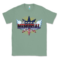Sage happy memorial day Classic Tee - HowdyJamesFarm