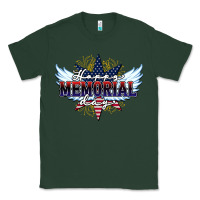 Sports Green happy memorial day Classic Tee - HowdyJamesFarm