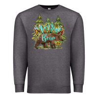 Charcoal Heather mama bear trees Premium Sweatshirt - BarkalooDesign