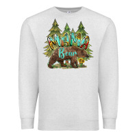Oatmeal Heather mama bear trees Premium Sweatshirt - BarkalooDesign