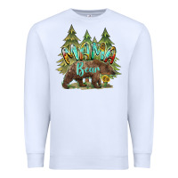 White mama bear trees Premium Sweatshirt - BarkalooDesign