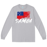 Moon Dust samoan gifts   somoan flag t shirt Long Sleeve Tee - longCreatives