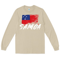 Mushroom samoan gifts   somoan flag t shirt Long Sleeve Tee - longCreatives