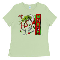 Matcha Christmas Character Ladies Tee - NancyCooperArtShop