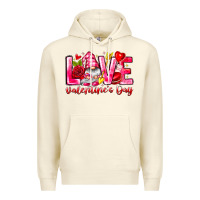 Sandshell Love Valentines Day Gnome Premium Hoodie - CowhideDigitalArt