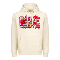 Tofu Love Valentines Day Gnome Premium Hoodie - CowhideDigitalArt