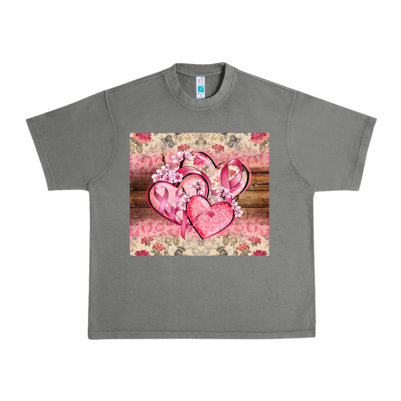 Cancer Hearts Urban Heavy Tee by CowGirlArtShop | Teevron