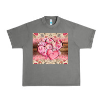 Tornado cancer hearts Urban Heavy Tee - CowGirlArtShop