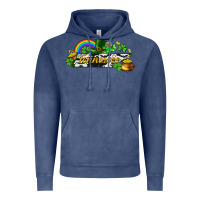 Vintage Denim Tennessee map St. Patrick's Vintage Hoodie - CowGirlArtShop