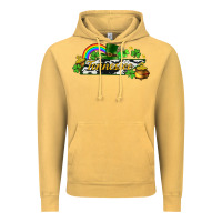 Vintage Mustard Tennessee map St. Patrick's Vintage Hoodie - CowGirlArtShop