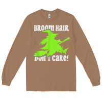 Toasted Coconut witches saying broom hair dont care halloween camper joke Long Sleeve Tee - longCreatives