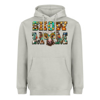 Moon Dust show mom brown calf eye glasses Heavyweight Hoodie - BarkalooDesign