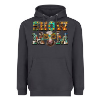 Smoke show mom brown calf eye glasses Heavyweight Hoodie - BarkalooDesign