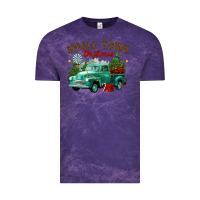 Cloud Purple small town christmas Vintage Tee - CowGirlArtShop